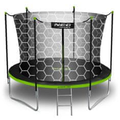 ACTIVESHOP Vrtni trampolin 8ft/252cm z notranjo mrežo in lestvijo Neo-Sport