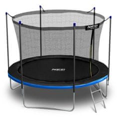 ACTIVESHOP Vrtni trampolin 8ft/252cm z notranjo mrežo in lestvijo Neo-Sport