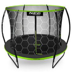 ACTIVESHOP Profilirani vrtni trampolin 10ft/312cm z notranjo mrežo Neo-Sport