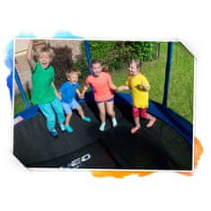 ACTIVESHOP 12ft/374cm profiliran vrtni trampolin z notranjo mrežo Neo-Sport