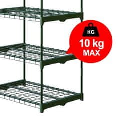 ACTIVESHOP Regali za rastlinjake 69 x 49 x 125 cm Plonos 4921