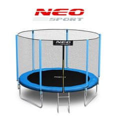 ACTIVESHOP Vrtni trampolin 10ft/312cm z zunanjo mrežo in lestvijo Neo-Sport