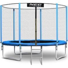 ACTIVESHOP Vrtni trampolin 10ft/312cm z zunanjo mrežo in lestvijo Neo-Sport