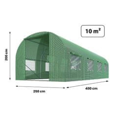 ACTIVESHOP Vrtni tunel 2,5x4xH2m (10m2) Plonos