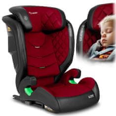 ACTIVESHOP Avtosedež Nukido Louis črna/rdeča 15-36 kg ISOFIX