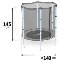 ACTIVESHOP Zunanja mreža za 140 cm 4,5 ft trampolin Neo-sport