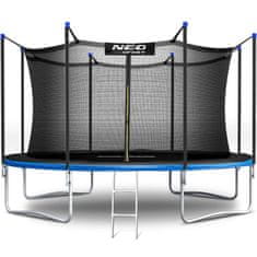 ACTIVESHOP Vrtni trampolin 12ft/374cm z notranjo mrežo in lestvijo Neo-Sport