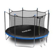 ACTIVESHOP Vrtni trampolin 12ft/374cm z notranjo mrežo in lestvijo Neo-Sport