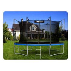 ACTIVESHOP Vrtni trampolin 12ft/374cm z notranjo mrežo in lestvijo Neo-Sport