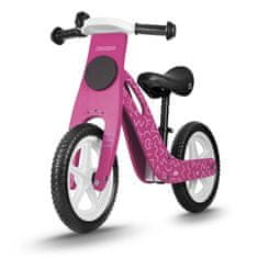 ACTIVESHOP Ricokids RC-614 leseno kolo za tek na smučeh roza barve