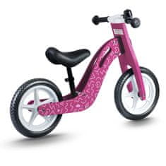 ACTIVESHOP Ricokids RC-614 leseno kolo za tek na smučeh roza barve