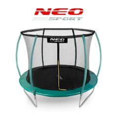 ACTIVESHOP Profilirani vrtni trampolin 10ft/312cm z notranjo mrežo Neo-Sport