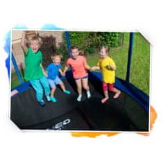 ACTIVESHOP Vrtni profilirani trampolin 8ft/252cm z notranjo mrežo Neo-Sport