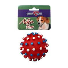 COBBYS PET AIKO FUN Trnasta žoga 11cm gumijasta igrača za pse