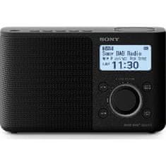 Sony XDRS61DB radio črne barve