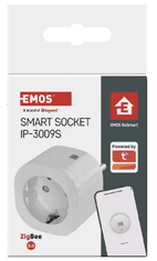 Emos IP-3009S GoSmart vtičnica, Zigbee (P5533)