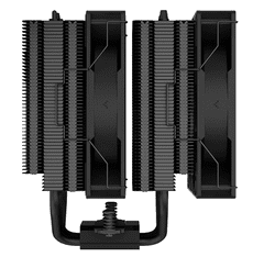 DEEPCOOL AG620 BK ARGB hladilnik za procesor, 2× 120 mm, črn