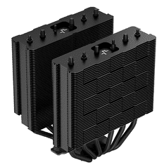 DEEPCOOL AG620 BK ARGB hladilnik za procesor, 2× 120 mm, črn