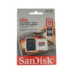 SanDisk SANDISK microSD CARD 32GB Ultra SDHC C10 A1 98MB/s