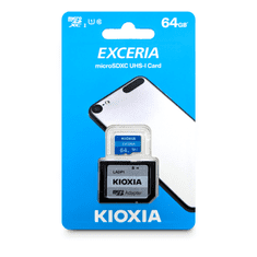 KIOXIA Spominska kartica microSD 64GB razred 10 Exceria