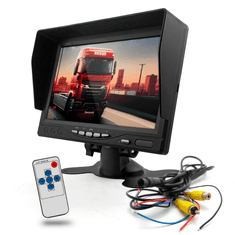 OEM 7-palčni LCD monitor za kamere za vzvratno vožnjo | Avtobus TIR Traktor z bagrom