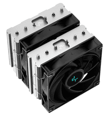 DEEPCOOL AG620 hladilnik za procesor, 2× 120 mm, črn