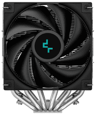 DEEPCOOL AG620 hladilnik za procesor, 2× 120 mm, črn