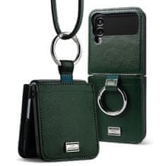 Miramarket RINGKE SIGNATURE FOLIO GALAXY Z FLIP 4 DARK GREEN