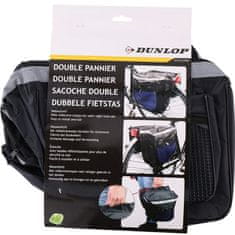 Miramarket Dunlop - Kolesarska torba za prtljažnik / torbica velika 26 l (črna in modra)