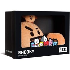 NEW Line Friends BT21 - Plišasta maskota 17 cm SHOOKY