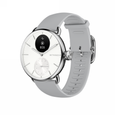 NEW Withings Scanwatch 2 - ura z merjenjem EKG, pulza in SPO2 ter merjenjem telesne dejavnosti in spanja (38 mm, bela)