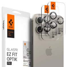 Miramarket IZDELAVA SPIGEN 2X STEKLO ZA KAMERO ZA IPHONE 14 PRO / MAX / 15 PRO / MAX (TITAN)