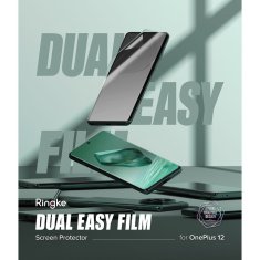 NEW RINGKE DUAL EASY 2 PAKETA ONEPLUS 12 PROZORNA ZAŠČITNA FOLIJA