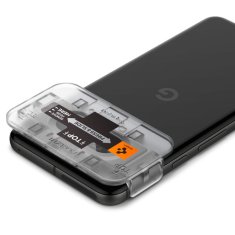 NEW SPIGEN OPTIK.TR "EZ FIT" ZAŠČITA ZA KAMERO 2-PACK GOOGLE PIXEL 8 ČRNA