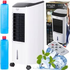 Adler 3v1 65W prenosna vodna klimatska naprava 6L Air Cooler + daljinec