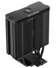 DEEPCOOL AG400 Digital Plus ARGB hladilnik za procesor, 2× 120 mm, črn