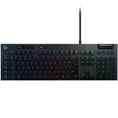 Logitech G815 LIGHTSYNC RGB mehanska igralna tipkovnica - GL Linear - CARBON - US INT'L - INTNL