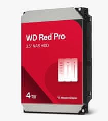 Trdi disk 4TB WD4005FFBX Red Pro 256MB SATAIII 7200 obr.