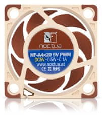 Noctua NF-A4x20 5V PWM, 40x40x20mm, 4-pin, 5000 vrt/min