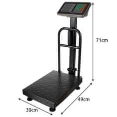 Malatec Digitalna elektronska tehtnica do 150kg