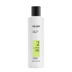 Nioxin Čiščenje šampon za fino naravnih las tanjšanje precej System 2 (Shampoo Clean ser System 2 ) (Neto kolièina 300 ml)