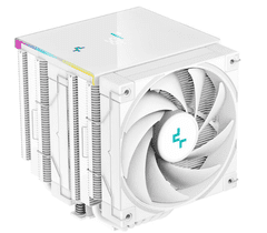 DEEPCOOL AG400 WH ARGB hladilnik za procesor, 120 mm, bel