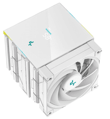 DEEPCOOL AG400 WH ARGB hladilnik za procesor, 120 mm, bel