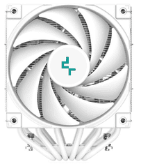 DEEPCOOL AK620 hladilnik za procesor, 2× 120 mm, bel