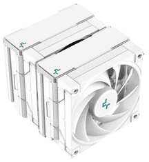 DEEPCOOL AK620 hladilnik za procesor, 2× 120 mm, bel