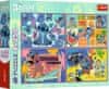 Trefl Puzzle Stitch 4x250 kosov