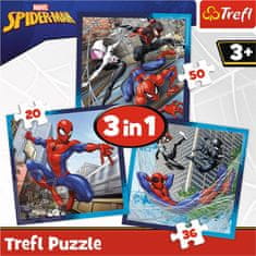 Trefl Puzzle Spiderman 3v1 (20,36,50 kosov)