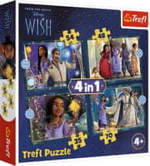 Trefl Puzzle Wishes: Dreams come true 4v1 (35,48,54,70 kosov)