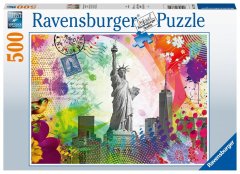 Ravensburger Razglednice iz New Yorka 500 kosov