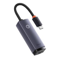 BASEUS Omrežni adapter Baseus Lite Series USB-C na RJ45 (siv)